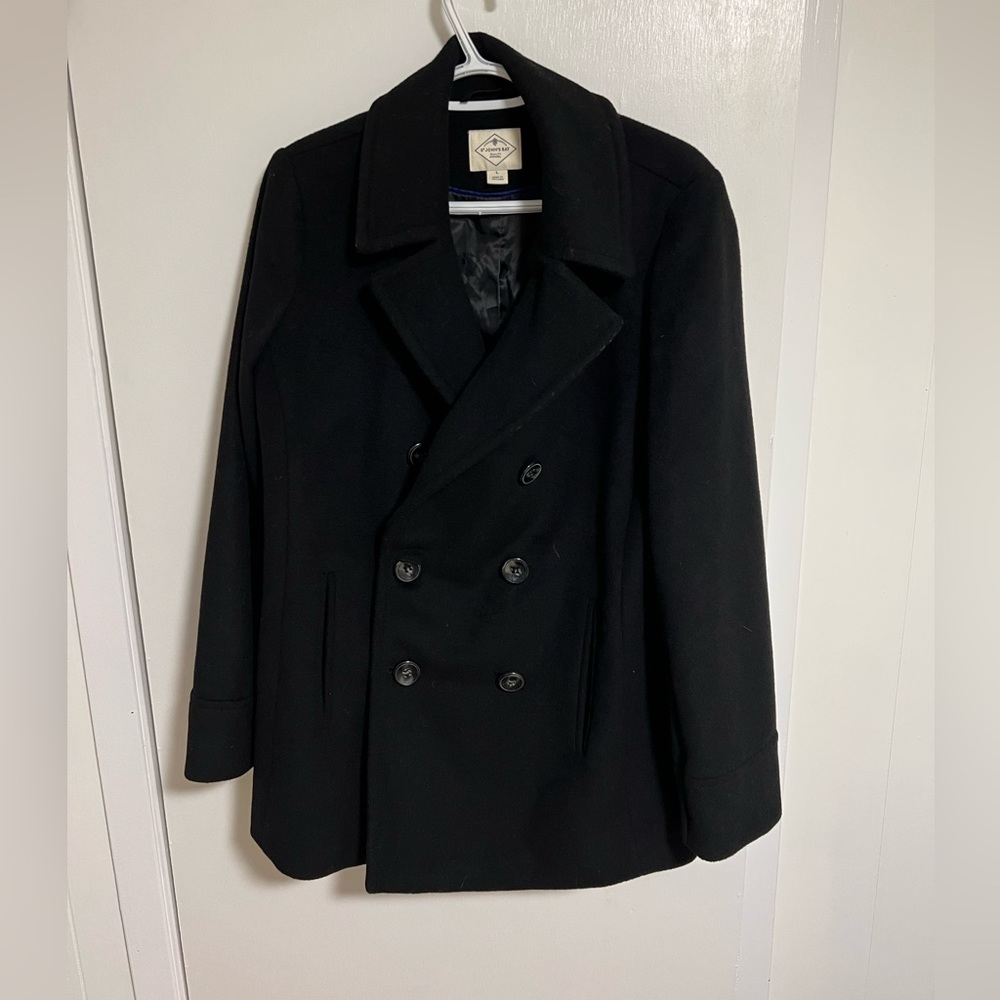 London Fog Men’s Double-Breasted Pea Coat